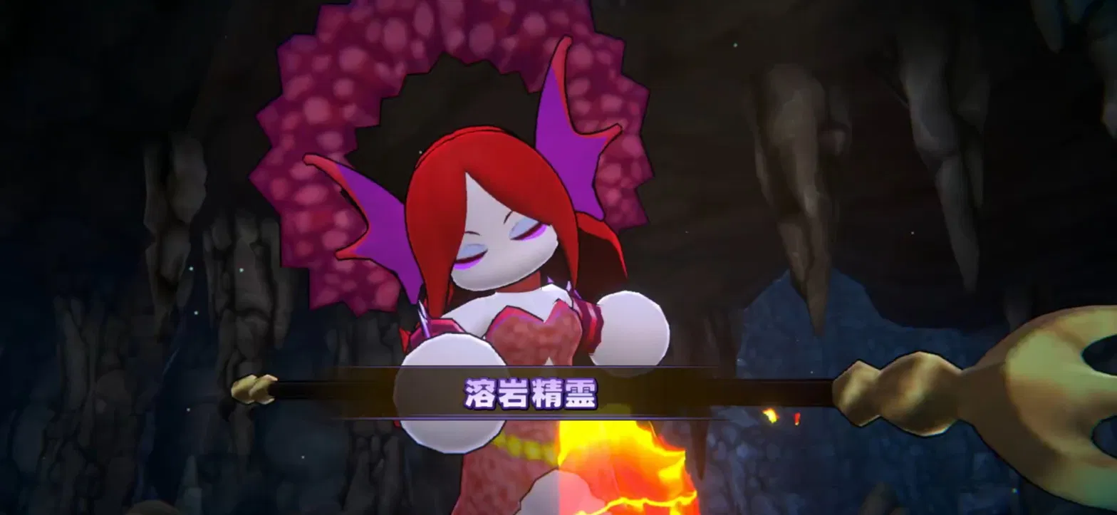 パワアドメインクエスト23-30溶岩精霊登場シーン