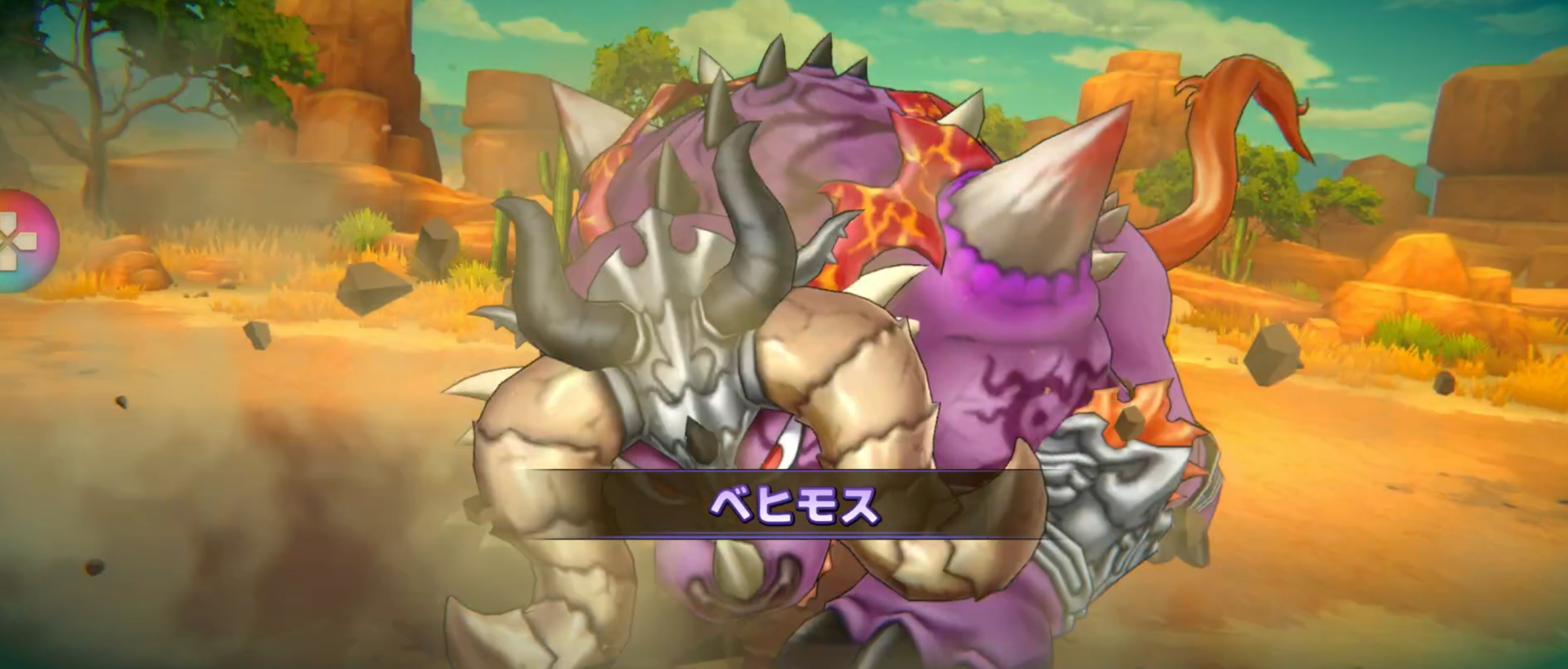 パワアド　緊急討伐依頼ベヒモス登場シーン